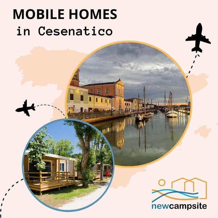 Bungalow per 6 persone, con Balcone e Terrazza nonché Giardino e Piscina a Cesenatico