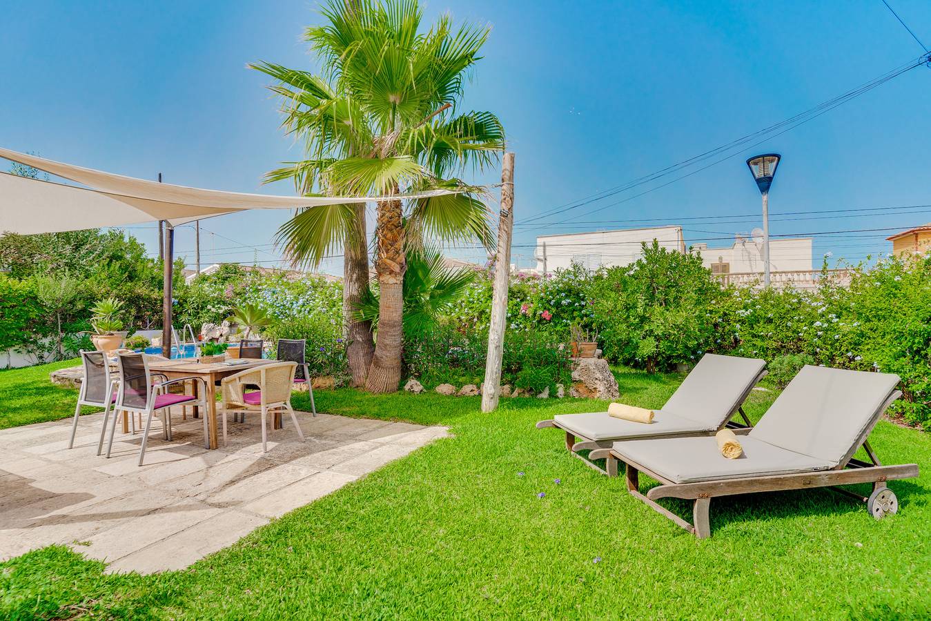 Villa Can Franck für 6 Personen in Alcudia. Ac und Wifi kostenlos. in Marina Manresa, Alcúdia