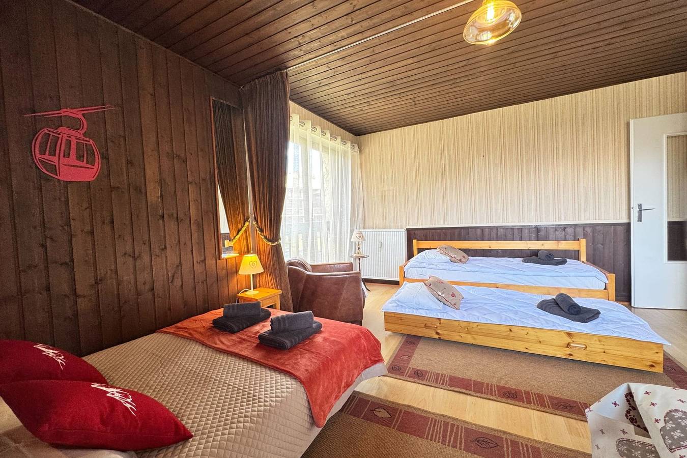 Studio entier, Charmant studio près des pistes et de la ville in Megève, Pays du Mont-Blanc