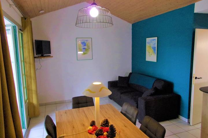 Gîte pour 6 personnes, avec balcon et piscine, adapté aux familles à Moliets-et-Maa - 3