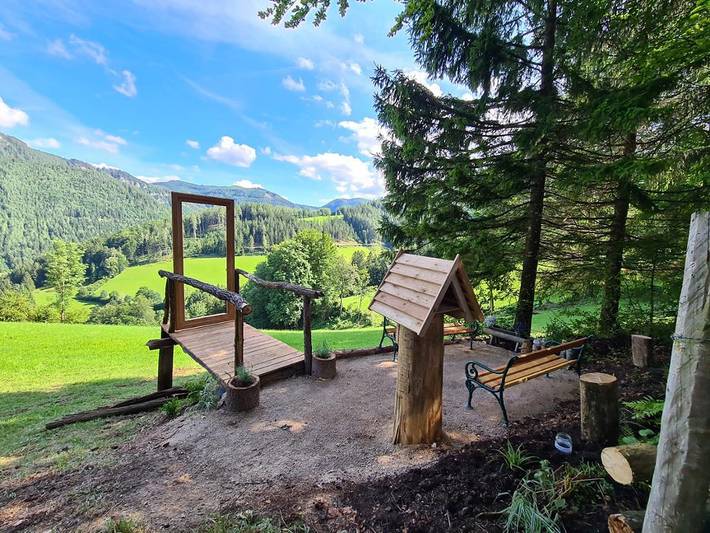 Ganze Wohnung, Ferienzimmer Haslaustube - Appartement "Spitzkogel-Blick" mit kostenfreien Wlan in Haslaurotte, Schwarzenbach an der Pielach