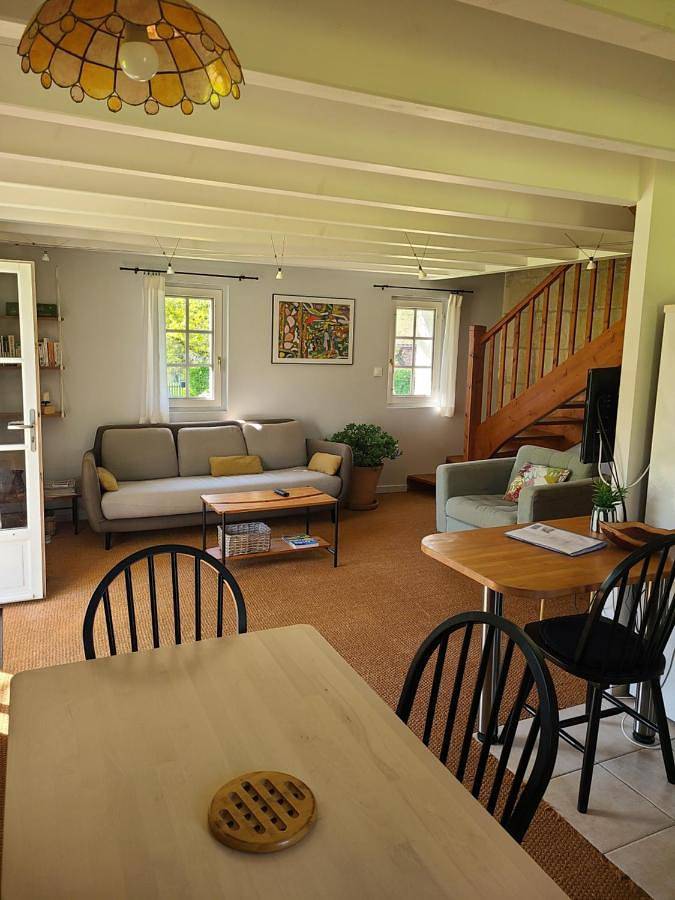 Location de vacances pour 4 personnes, avec piscine ainsi que jardin et vue à Villandry - 3