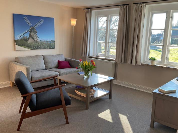 Ferienwohnung für 3 Personen, mit Garten