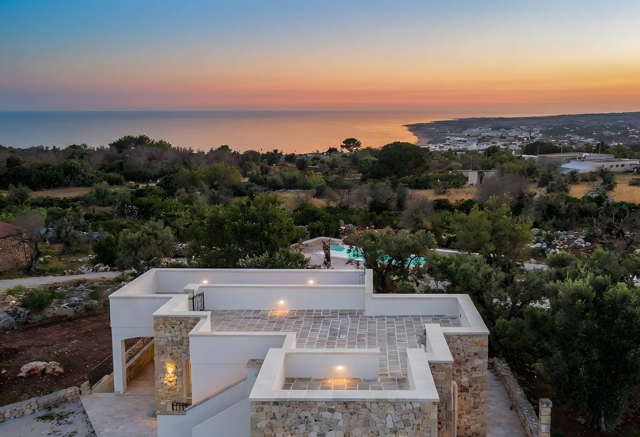 Chalet para 11 personas con vistas al mar in Morciano di Leuca, Golfo de Tarento