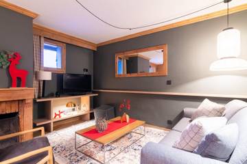 Chalet pour 6 personnes, avec balcon à Val Thorens