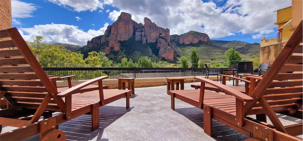 Los Tres Mallos in Nalda, La Rioja Province
