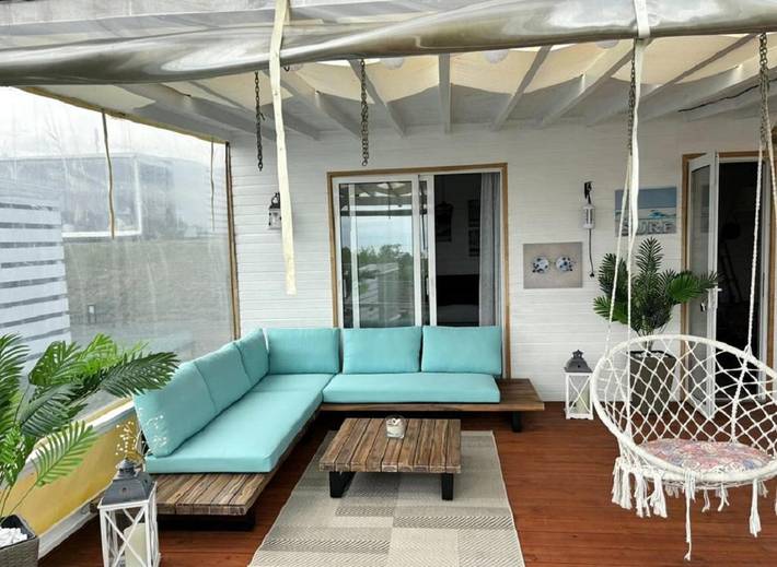 Bungalow für 5 Personen, mit Terrasse und Garten sowie Ausblick in Bulgarien - 2