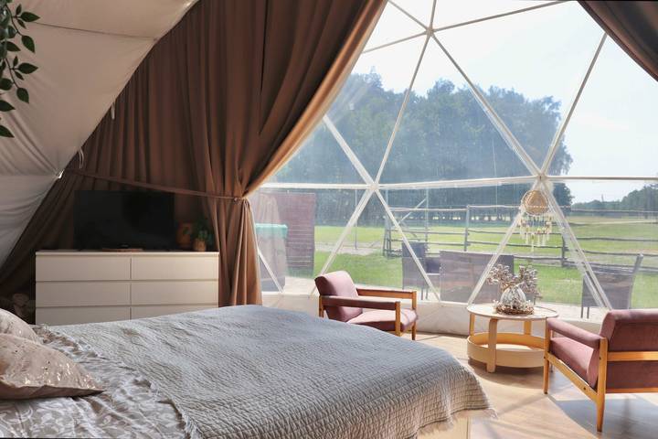 Camping pour 6 personnes, avec jardin et jacuzzi en Pologne - 2