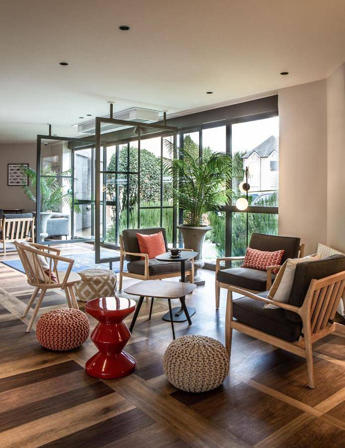 Hôtel pour 4 personnes, avec piscine ainsi que jardin et sauna, animaux acceptés à La Rivière-Saint-Sauveur - 4