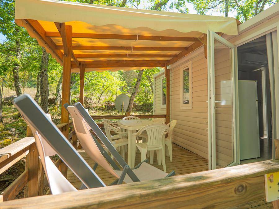 Camping Le Parc - Mobilheim 6 personen - Bahia 35m² in Saint-Paul-en-Forêt, Draguignan Region