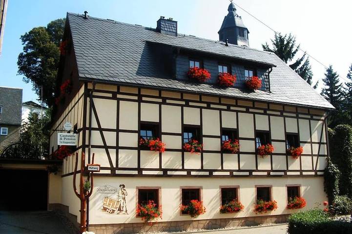 Ferienwohnung für 3 Personen, mit Balkon in Thermalbad Wiesenbad