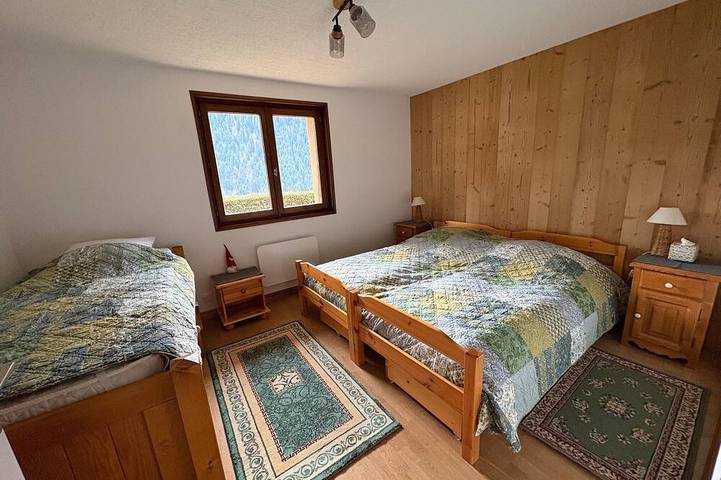 Apartment in Chatel/Roitet with view of Chatel and Abondance Valley in Châtel, Les Portes du Soleil