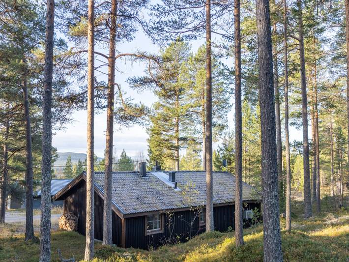 Ferienhaus für 6 Personen, mit Terrasse und Garten sowie Sauna in Nordschweden