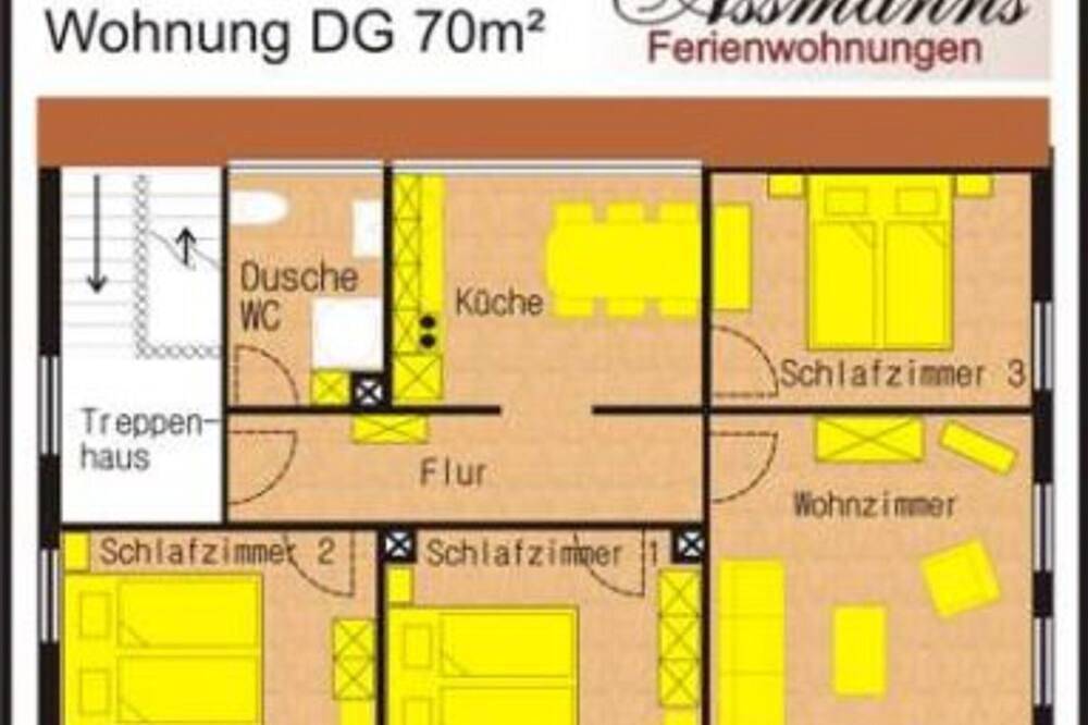 Ganze Wohnung, Liebevoll eingerichtete Ferienwohnung mit exklusiven Voglauer-Möbeln in Miltenberg, Fränkisches Weinland