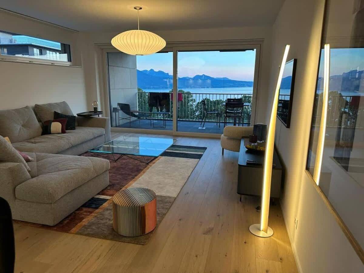 Appartement entier, Les Terrasses de Lavaux-2 Appartement de Luxe avec Vue Panoramique et Piscine" in Puidoux, Lac Léman