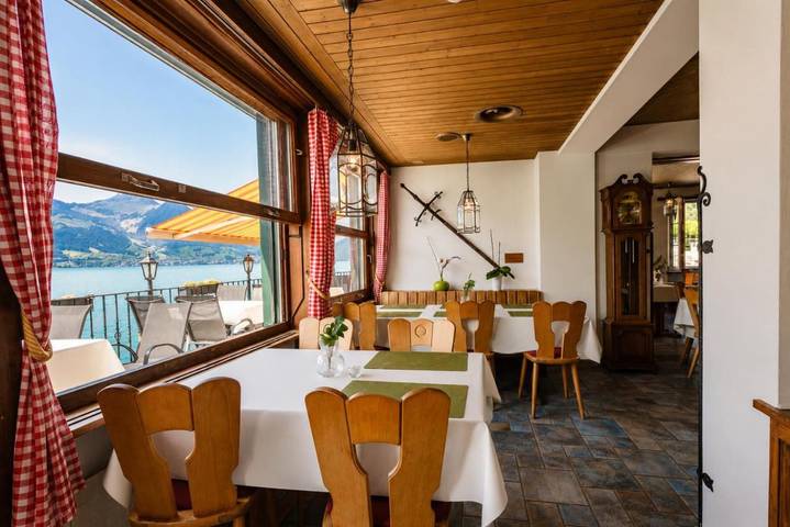 Hôtel pour 3 personnes, avec vue sur le lac et vue ainsi que balcon et jardin à Gersau - 4