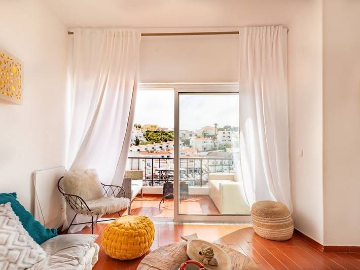 Estudio entero, Estudio con impresionante vista al mar - 2 pers. in Carvoeiro, Distrito de Faro
