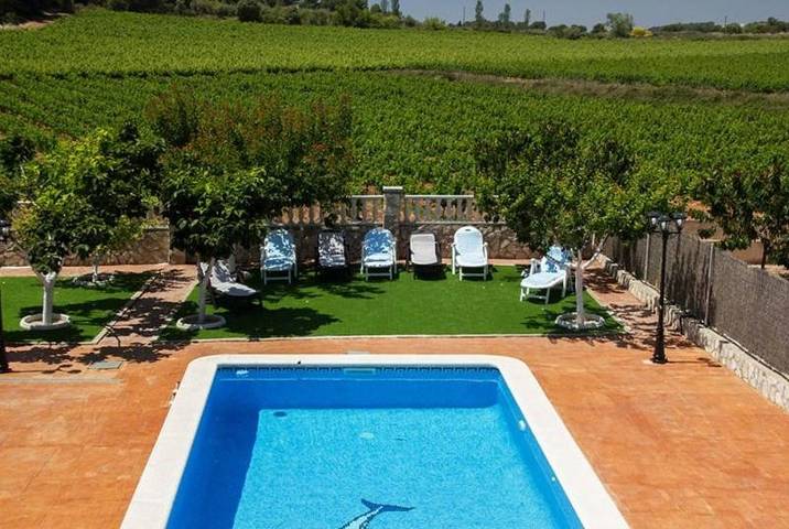 Casa rural para 10 personas, con Terraza además de Jardín y Piscina en Calafell - 3
