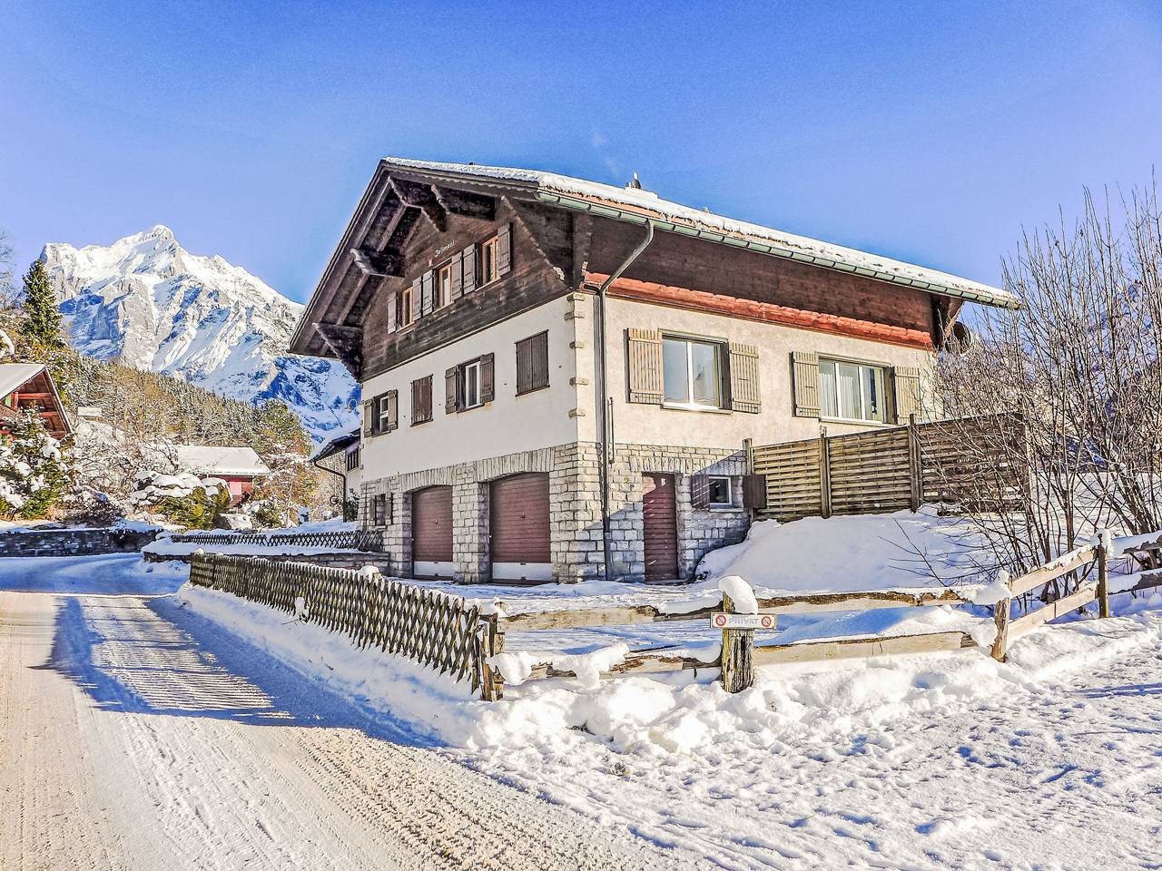 Entire apartment, Chalet Jolimont in Grindelwald, Grindelwald region