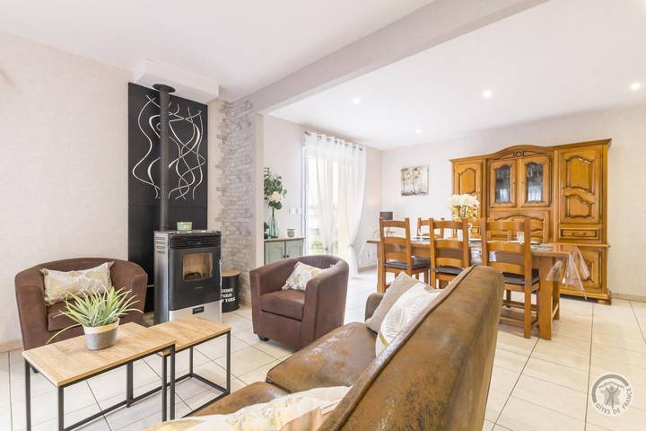 Gîte für 6 Personen, mit Garten und Terrasse in der Normandie - 4