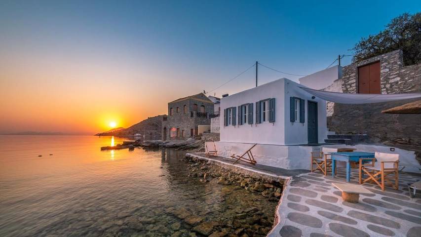 Location de vacances pour 2 personnes, avec terrasse et vue dans Symi - 4