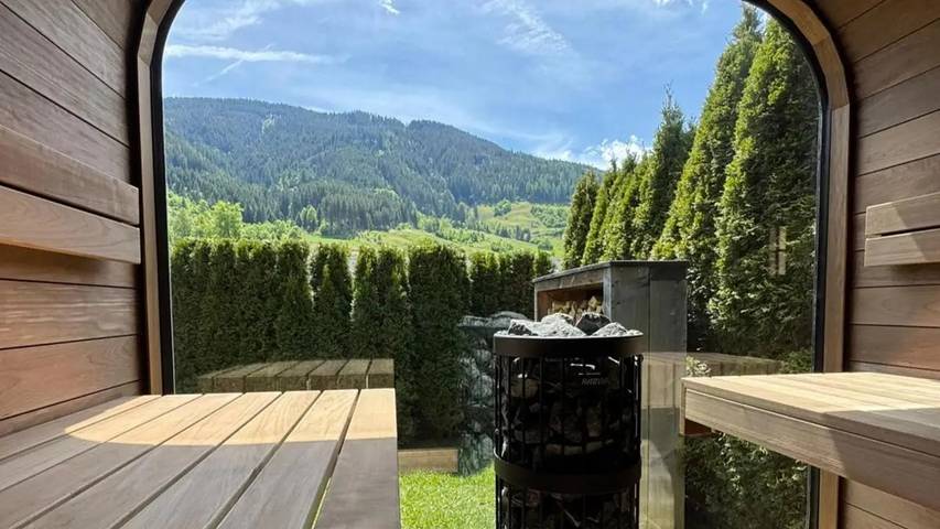 Ferienhaus für 9 Personen, mit Garten und Sauna in Leogang - 2