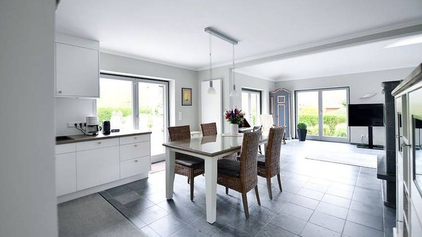 Ferienhaus für 4 Personen, mit Terrasse und Garten auf Föhr