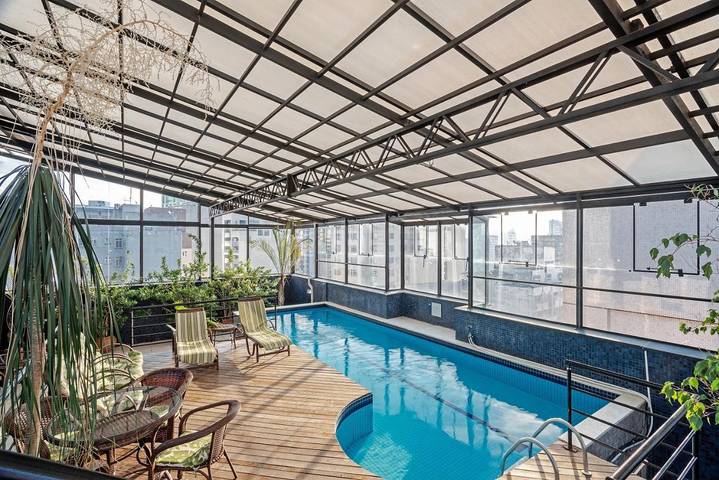 Pousadas para 2 pessoas, com sauna e terraço e ainda piscina em Curitiba