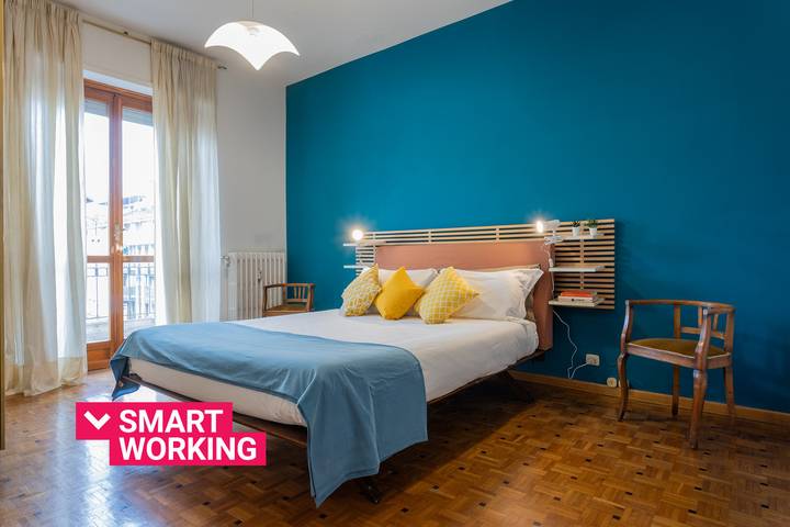 Apartament wakacyjny dla 5 osób, z balkon w Prowincja Turyn