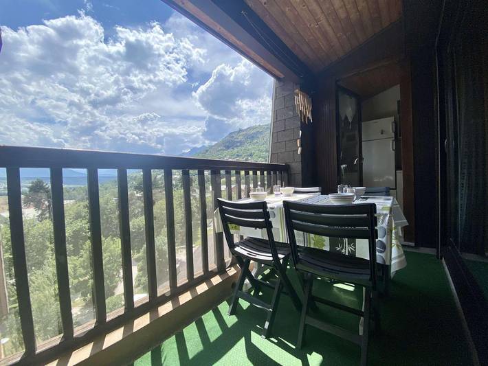 Location de vacances pour 4 personnes, avec vue et balcon dans Serre Chevalier