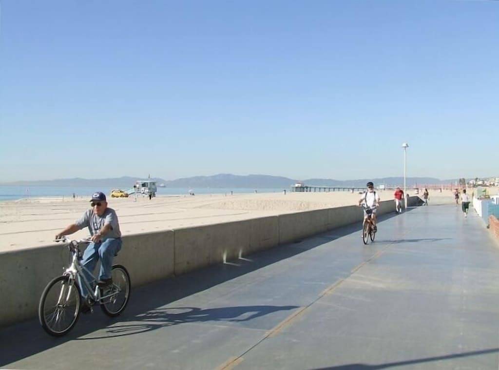 1 Block zum Strand in Hermosa Beach, Los Angeles County