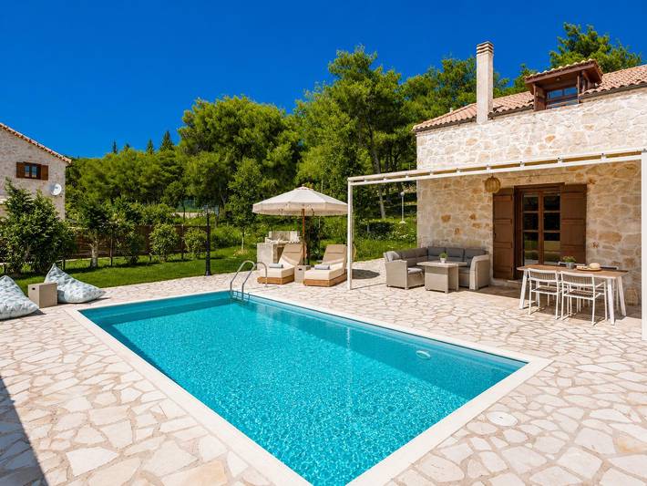 Villa für 6 Personen, mit Balkon und Garten auf Zakynthos - 2