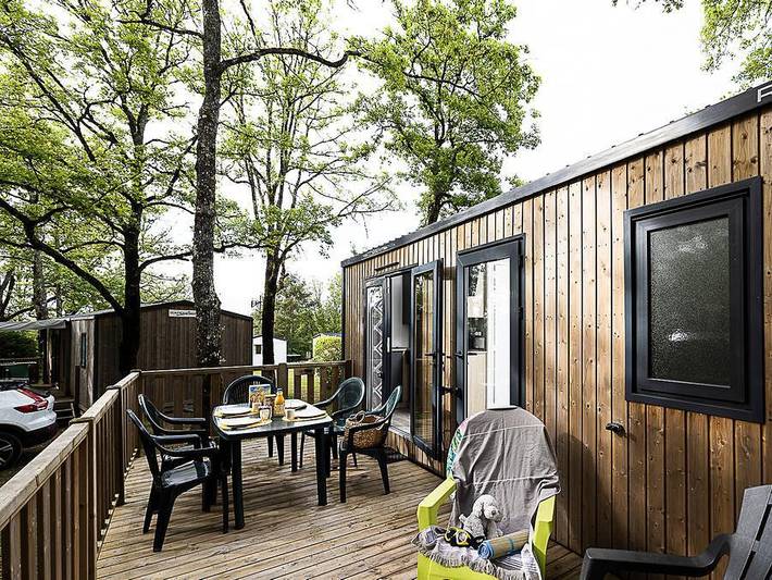 Mobil home pour 4 personnes, avec bassin pour enfant, animaux acceptés à Loupiac (Lot) - 2