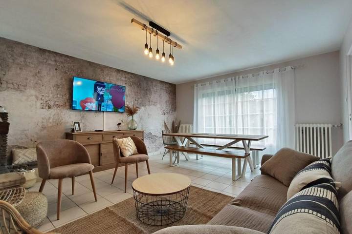 Maison de vacances pour 10 personnes, avec jardin