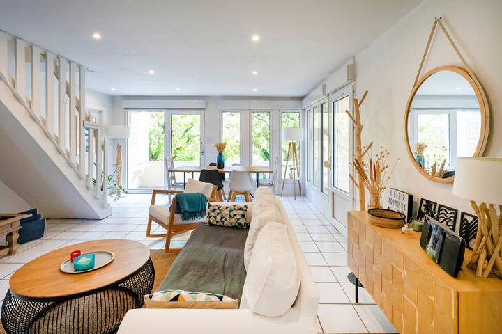 Location de vacances pour 8 personnes, avec jardin et balcon à Capbreton - 3