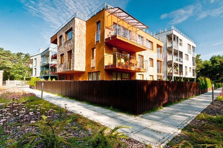 Apartament wakacyjny dla 4 osób, z Balkon i Ogród w Jurata (Jastarnia)
