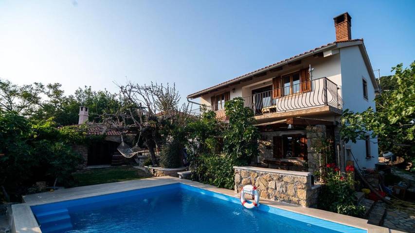 Ferienhaus für 11 Personen, mit Balkon und Sauna sowie Pool, mit Haustier in Banjol - 3