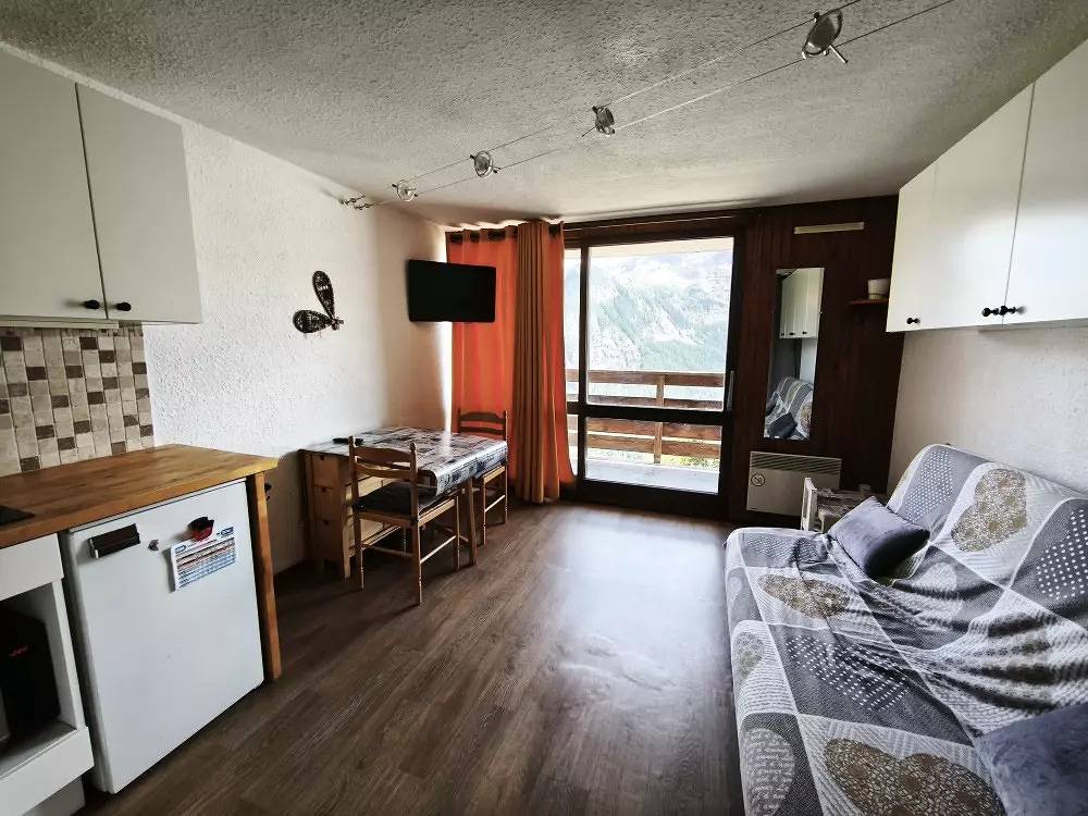 Estudio entero, Estudio 4 personas de 21m2 in Orcières, Parque Nacional de los Ecrins