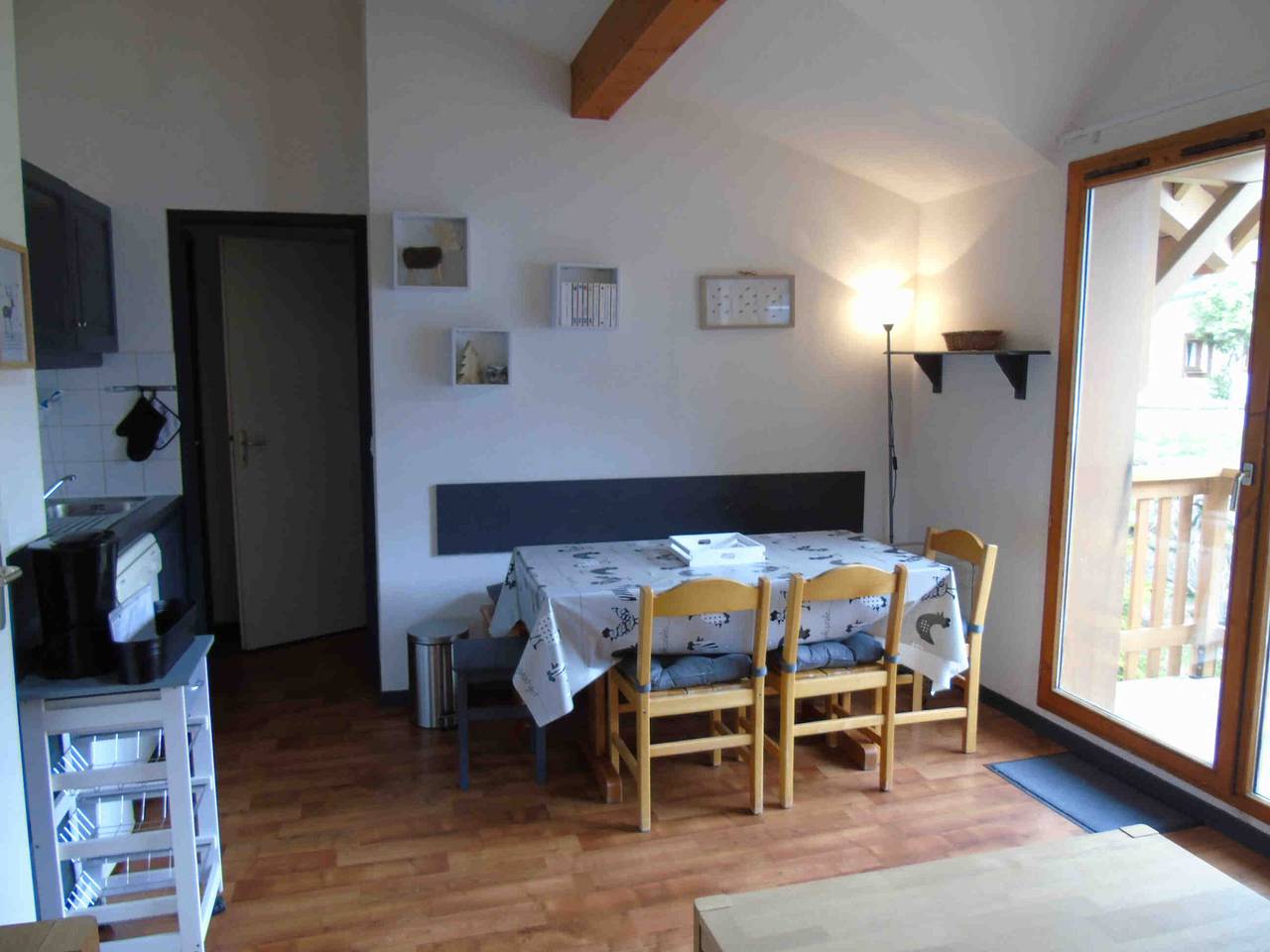Entire apartment, Cozy 1Br Apartment with Nook, Sleeps 6, Close to Lifts & Shops, Valfréjus in Valfréjus, Modane