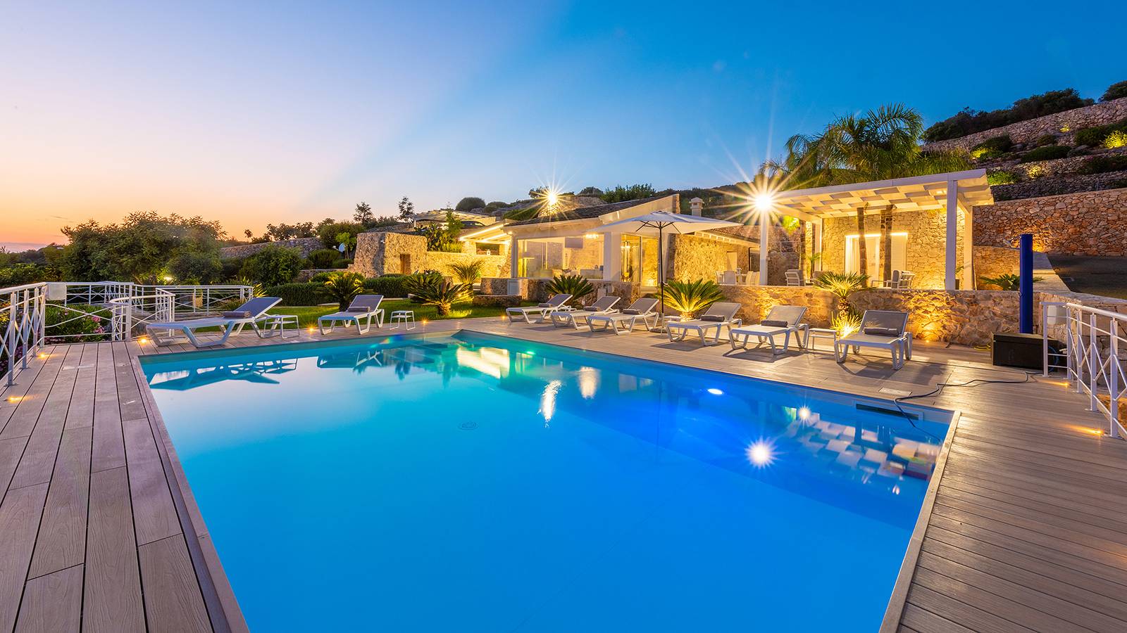 Ferienhaus für 10 Personen mit Garten in Patù, Golf von Tarent