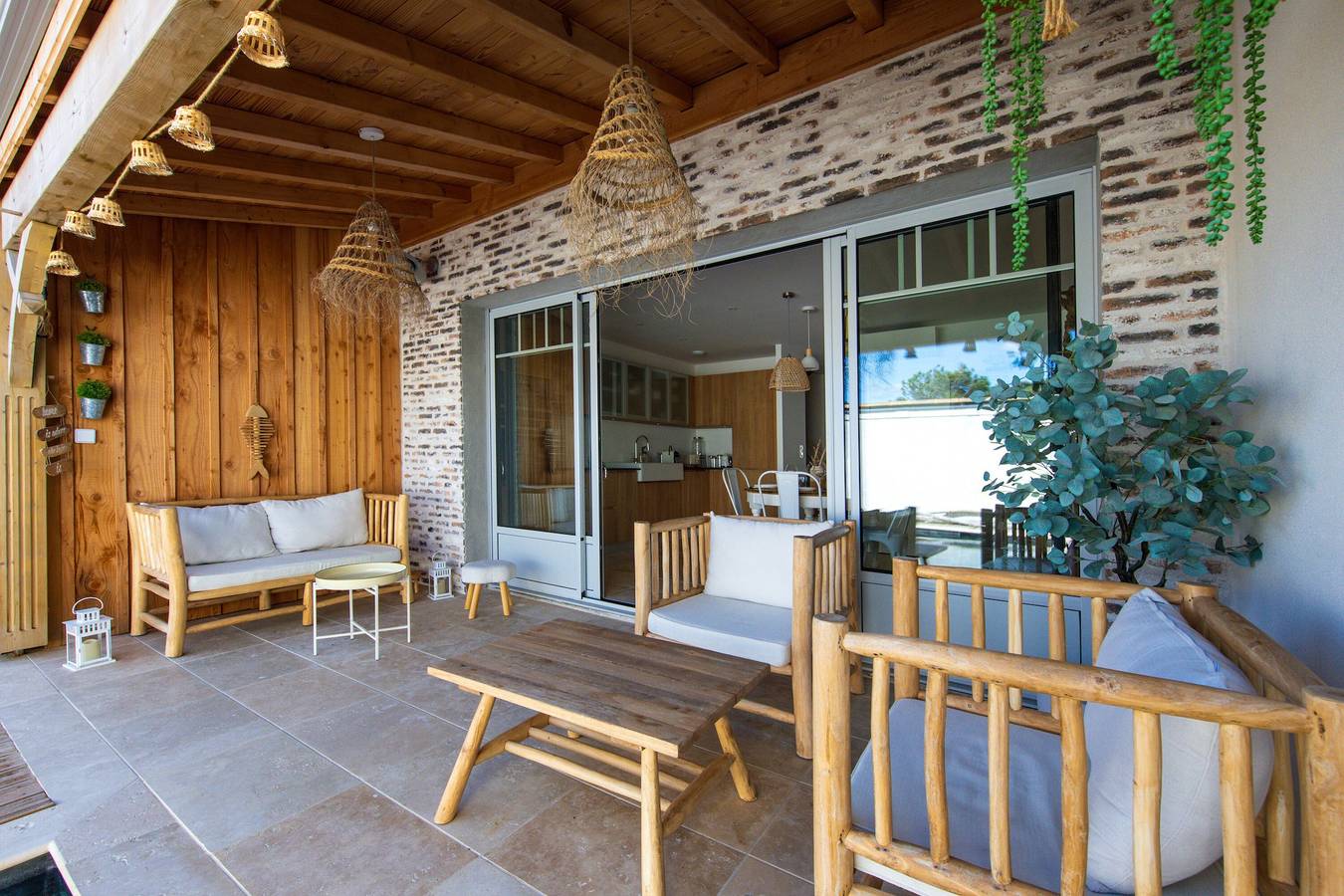 Maison de vacances 'Maison De La Plage' avec piscine privée, Wi-Fi et climatisation in Hourtin Plage, Hourtin