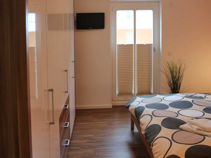 Ganze Ferienwohnung, Silbermöwe Balkon · 250 m zum Strand - Unterkunft Silbermöwe in Börgerende, Börgerende-Rethwisch