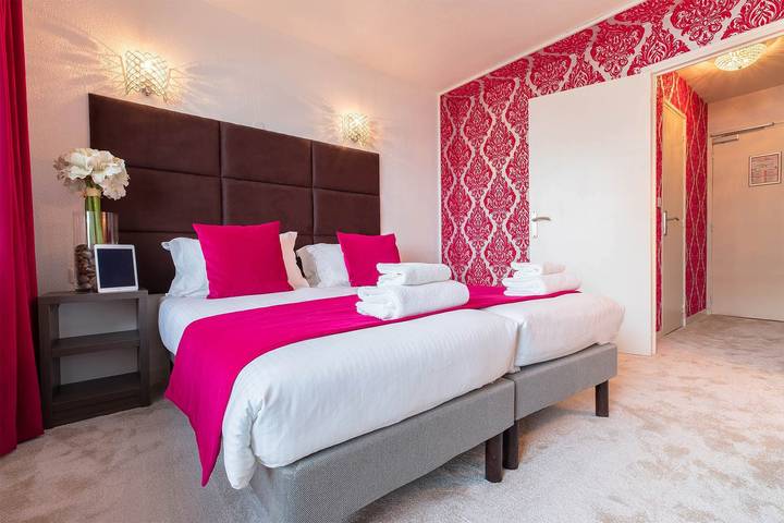 Hôtel pour 2 personnes, avec balcon