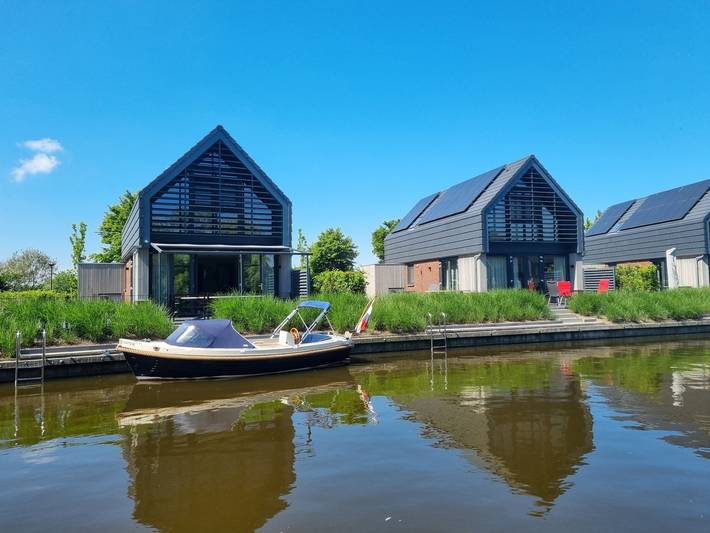 Villa para 6 pessoas, com Terraço e Jardim em Balk