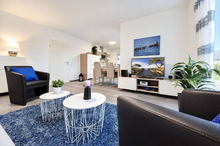 Appartement entier, Sonnenpark 05 - modern eingerichtet und Terrasse mit Strandkorb in Gothensee, Korswandt