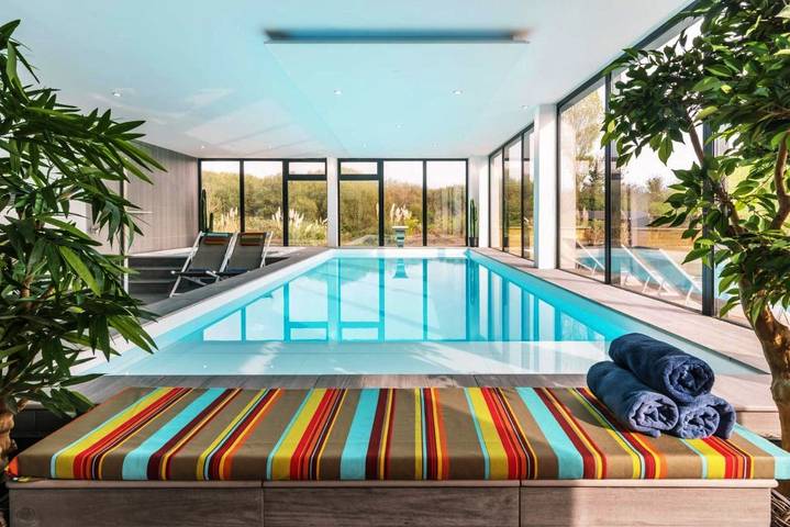 Hôtel pour 2 personnes, avec jardin et piscine ainsi que jacuzzi et sauna