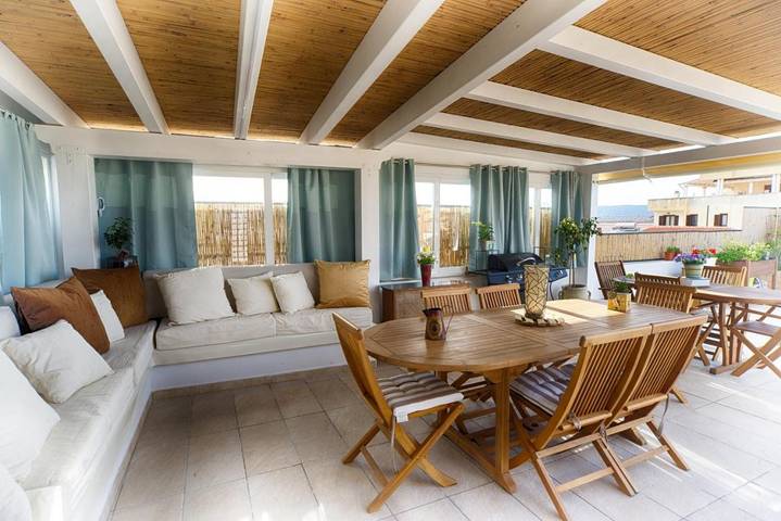 Pension voor 4 personen, met terras in Olbia