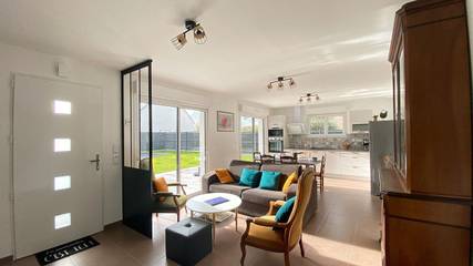 Gîte pour 6 personnes, avec jardin et terrasse, animaux acceptés à Anneville-sur-Mer