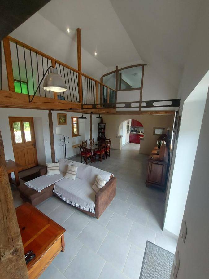 Location de vacances pour 8 personnes, avec Jacuzzi et Terrasse ainsi que Jardin et Vue à Brandonnet - 2