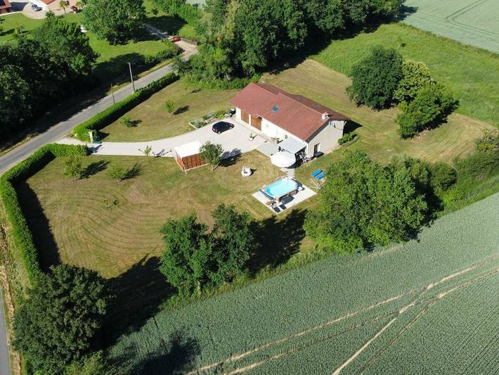 Maison de vacances pour 10 personnes, avec Jardin et Piscine
